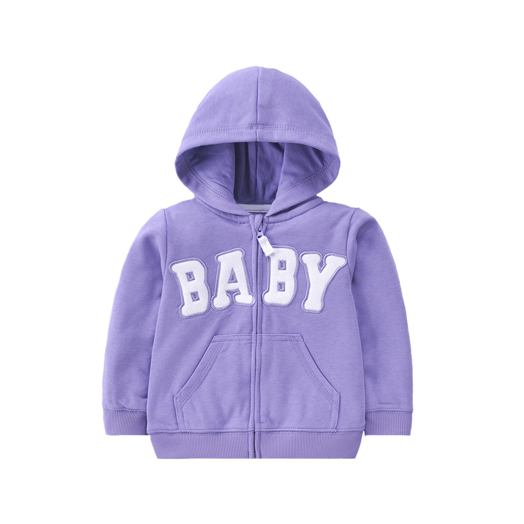 картинка Кофта на молнии "Baby" фиолетовая от магазина Daminorika