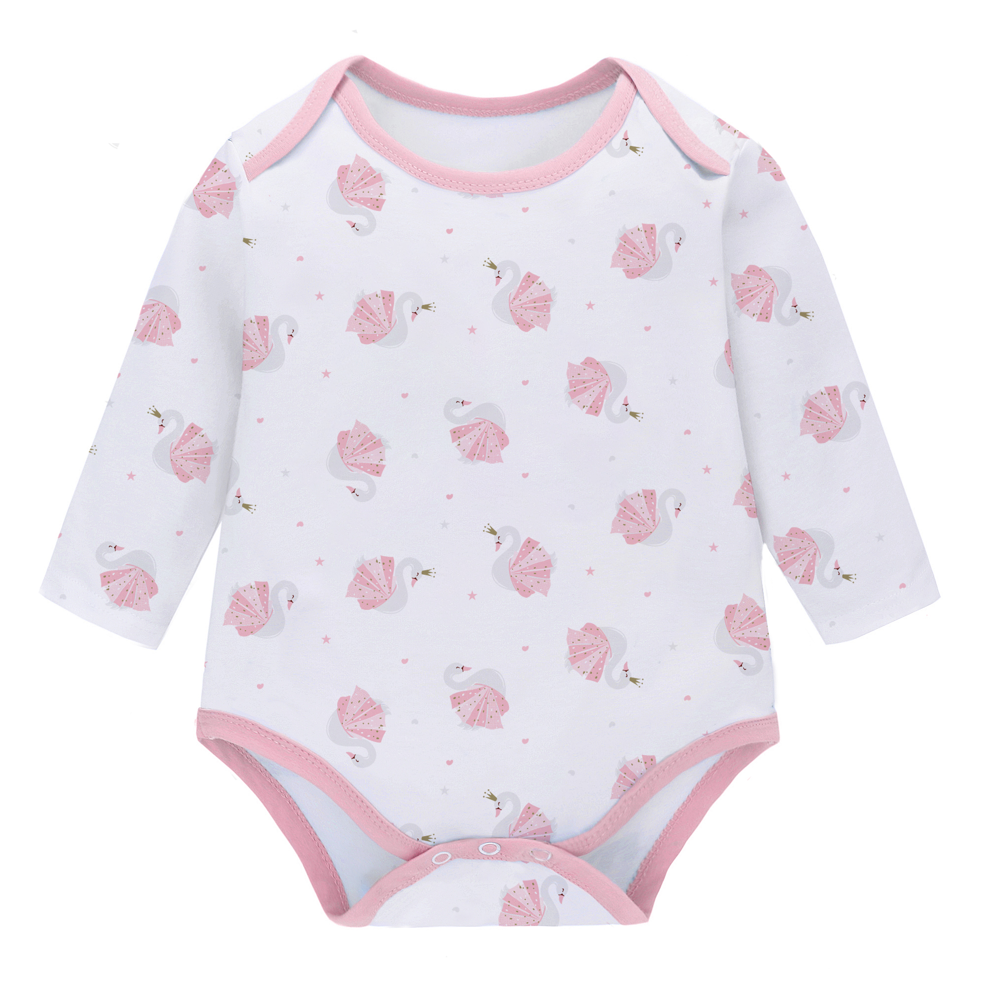 картинка Комплект боди  с длинным рукавом "Принцесса Лебедь" 3шт от магазина Daminorika