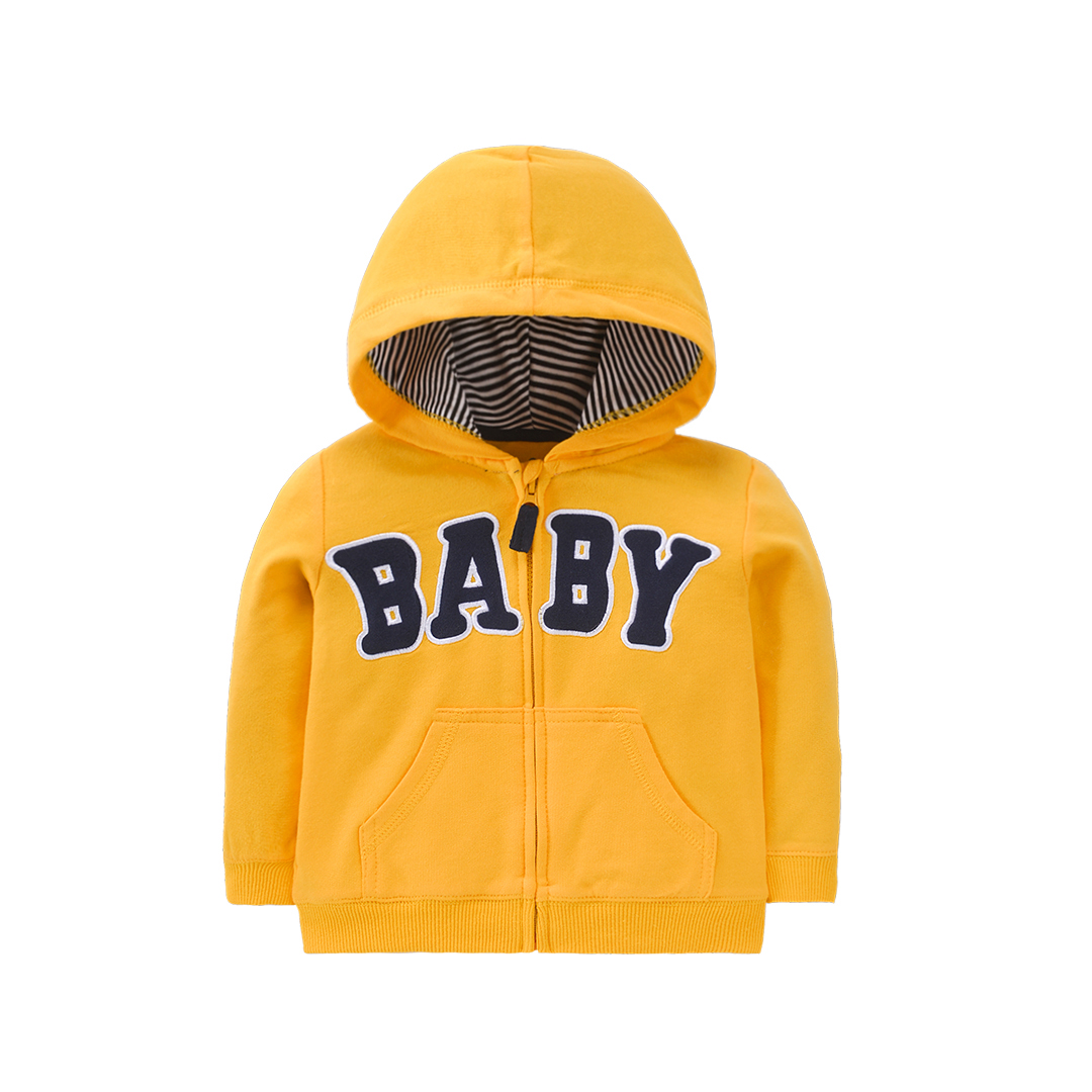 картинка Кофта на молнии "Baby" желтая от магазина Daminorika